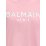 Balmain Logoed T-Shirt BA-BF1EE020BB02OHV-M