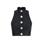 Balmain Baroque crop Top