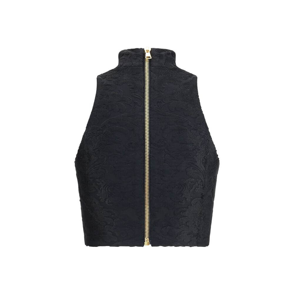 Balmain Baroque crop Top
