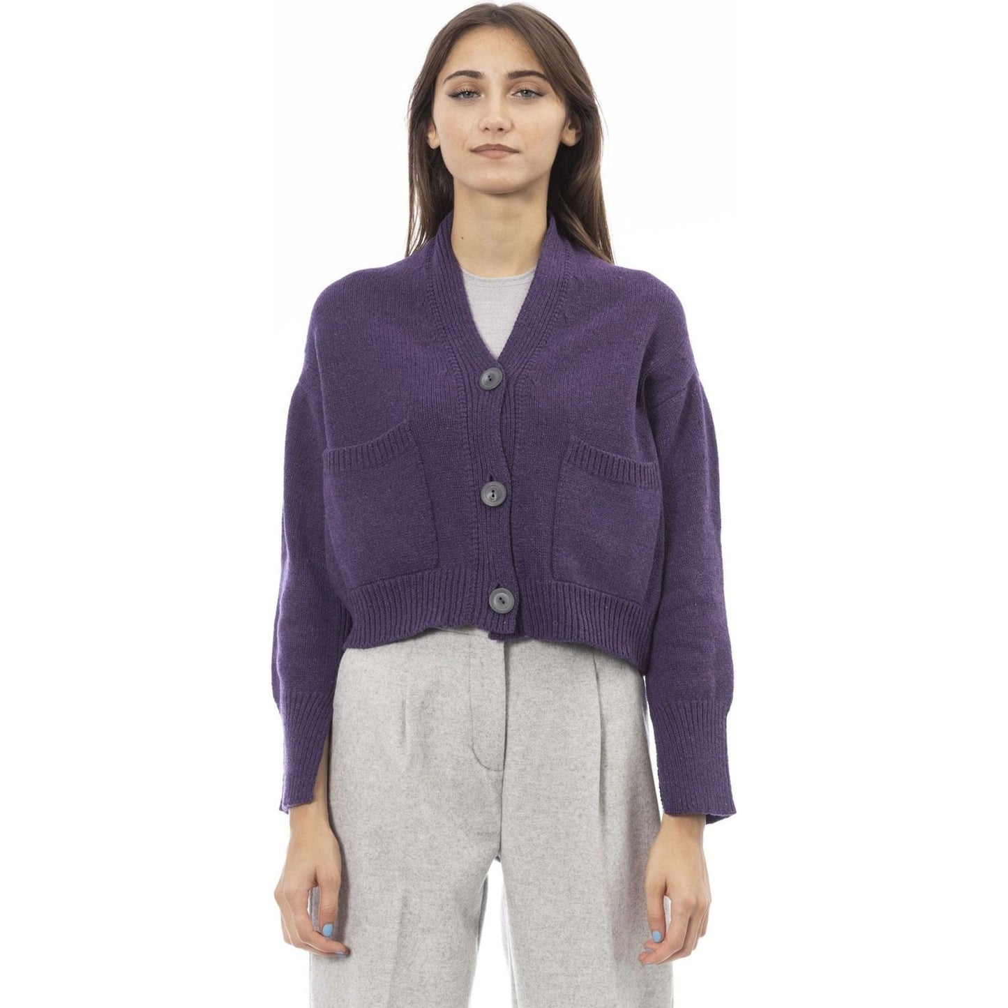 Alpha Studio Sweaters AD8631EE_9003VIOLA:401272