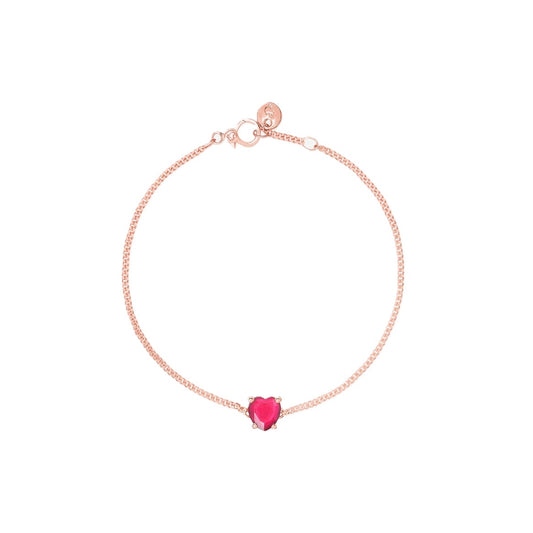 BRACCIALI DODO MOD. DBC3000HEARTSR09RS DESIGNER FASHION JEWELLERY