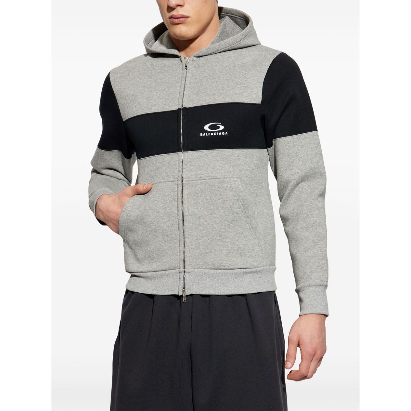 Balenciaga Sweaters Grey Topwear