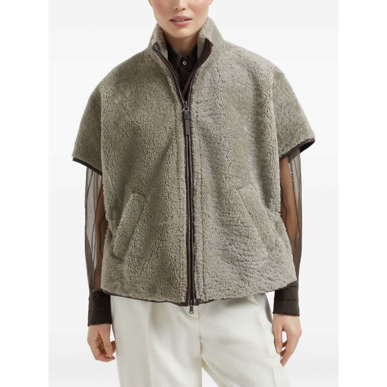 Brunello Cucinelli Jackets Brown Jackets