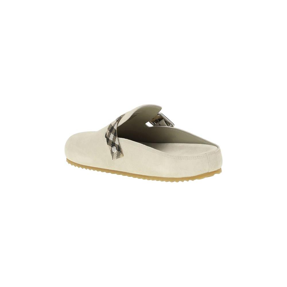 BurberryBurberry Clogs Urchin Sandals1728,72470364320,Burberry,Cream,EU42/US9,Men,New with tags,Sandals - Men - Shoes