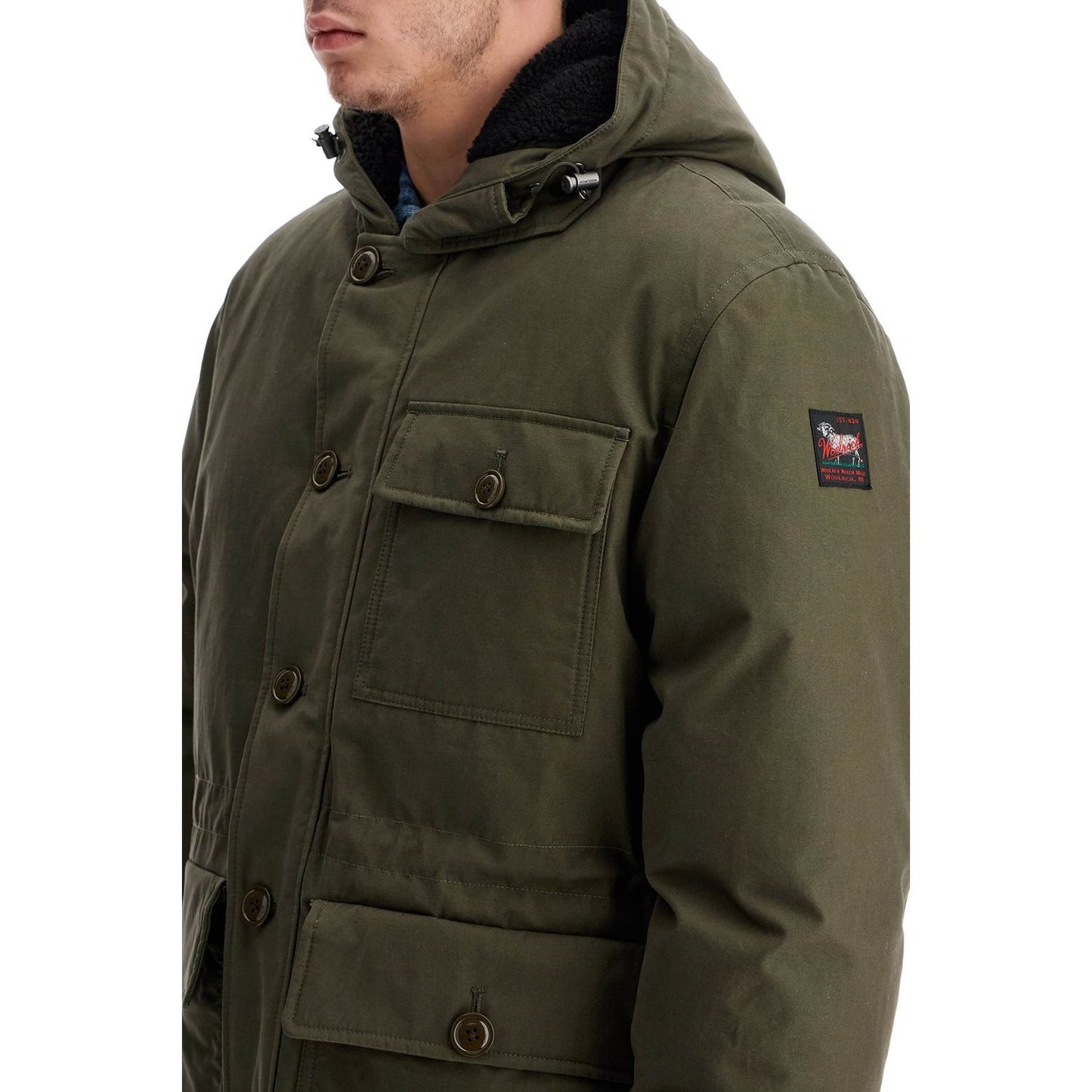 Woolrich short byrd parka Jackets Woolrich Dark Slate Gray