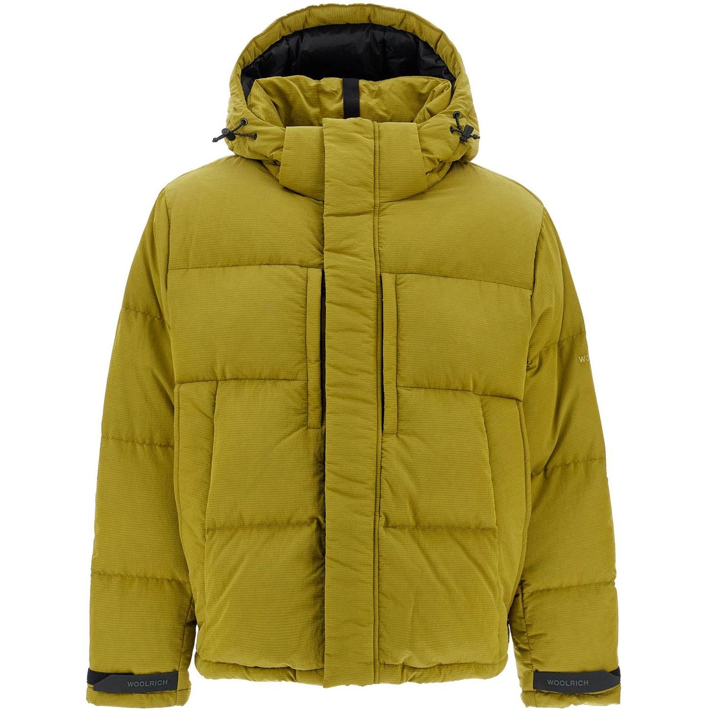 Woolrich short ripstop olmetex down Jackets Woolrich Dark Goldenrod