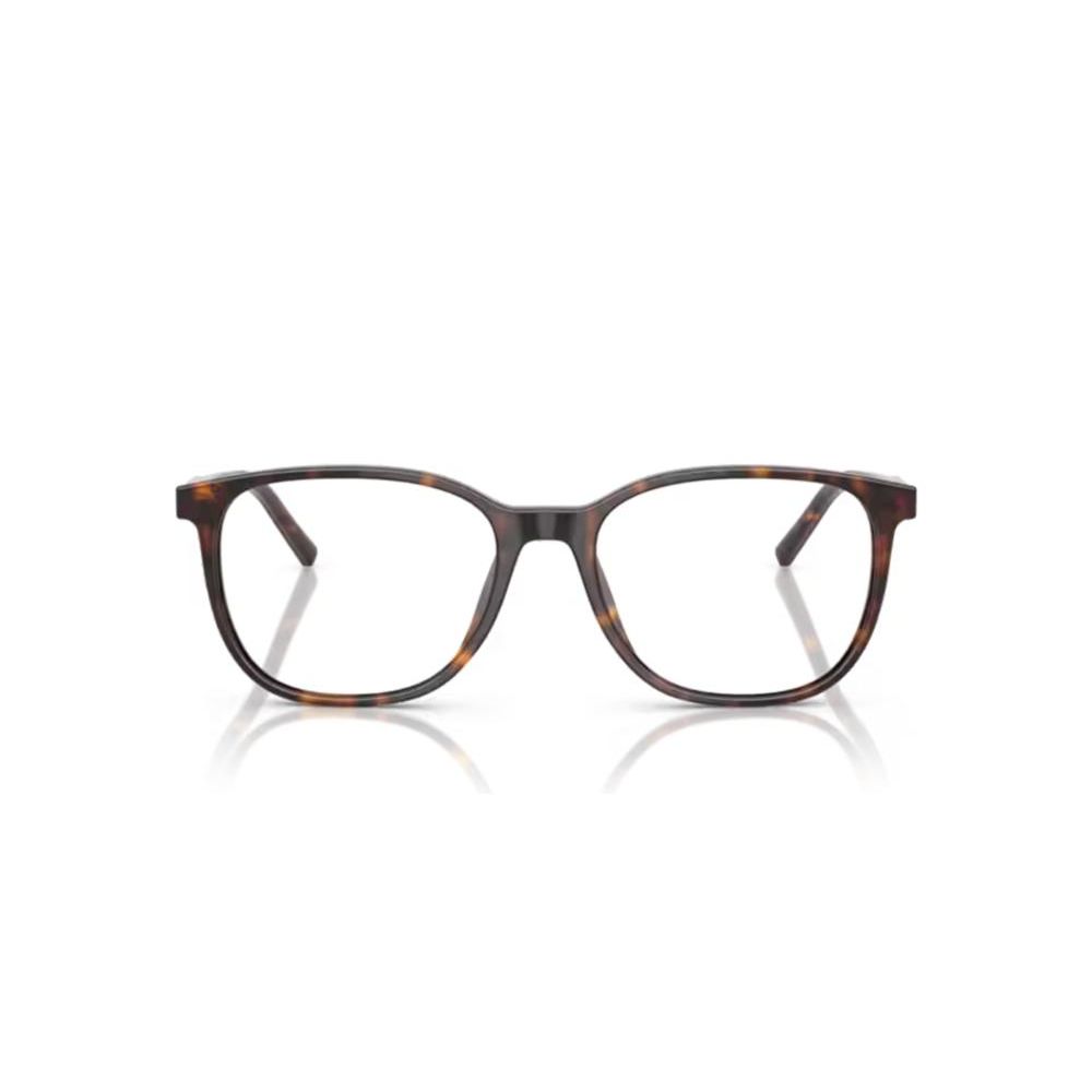 DOLCE & GABBANA MOD. DG 3426 acetate eyeglasses for gents, front view on a white background.