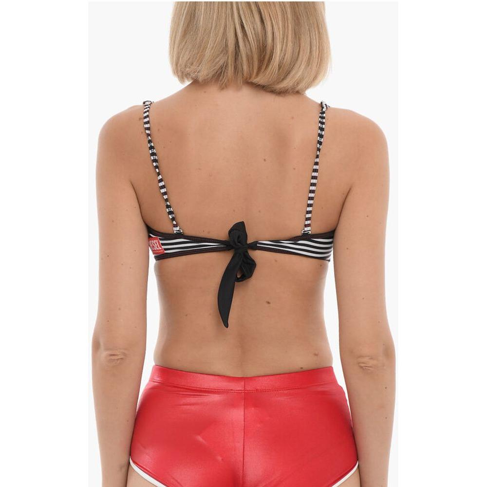 Diesel Diesel Bandeau Bikini Top with Striped Straps DI-P516735-XXS