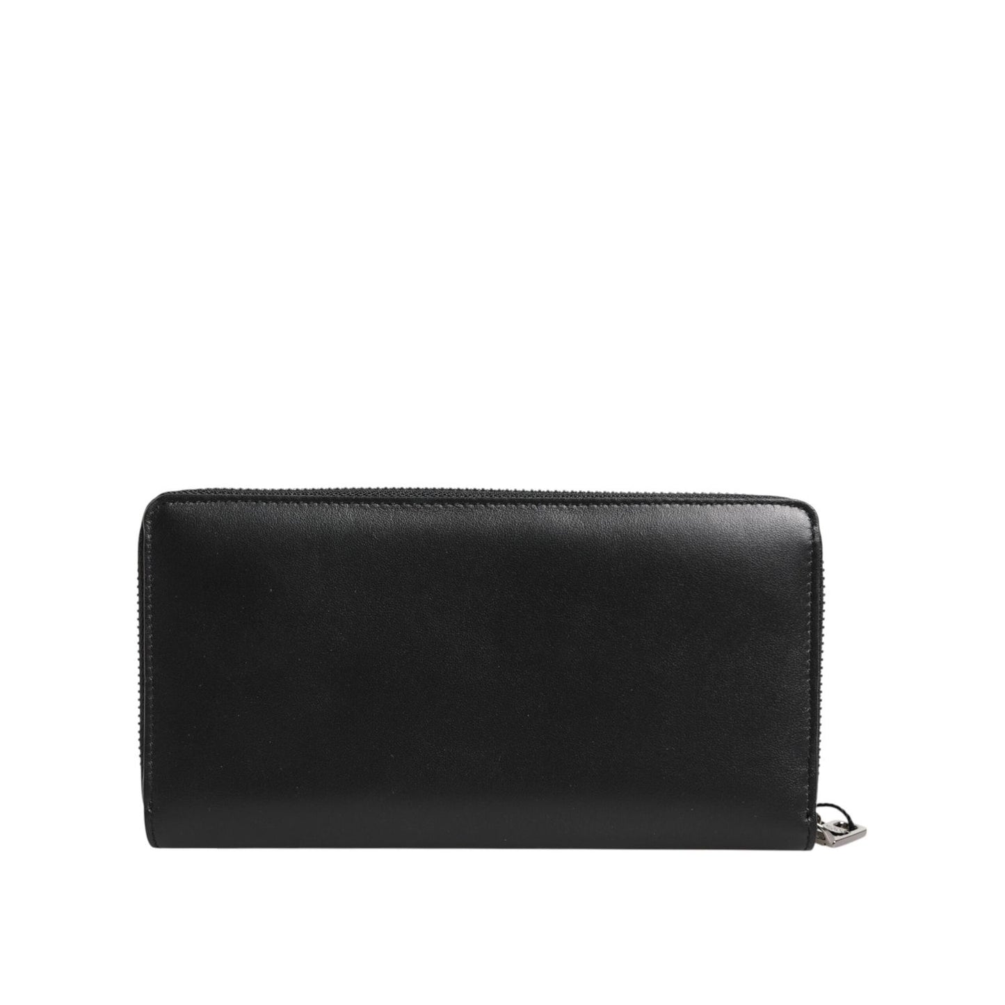 Dolce & Gabbana Black Brown Exotic Leather Men Continental Clutch Wallet BAG4695