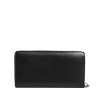 Dolce & Gabbana Black Brown Exotic Leather Men Continental Clutch Wallet BAG4695