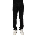 Dolce & Gabbana Black Cotton Skinny Denim Jeans PAN76527-52