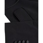 Dolce & Gabbana Black Wool Single Breasted Cropped Jacket JKT3900-36