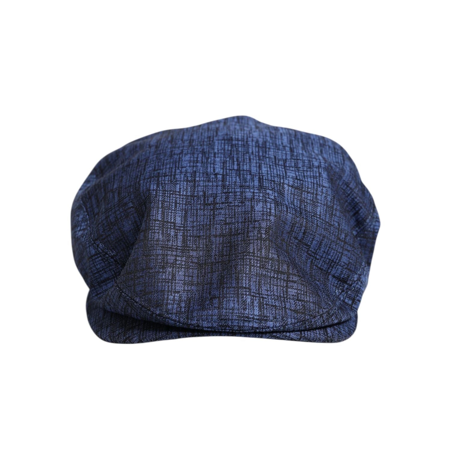 Dolce & Gabbana Blue Cotton Stretch Newsboy Hat
