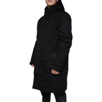 Dolce & Gabbana Black Hooded Parka Cotton Trench Coat Jacket JKT4083-50