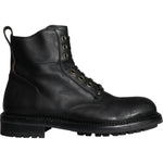 Dolce & Gabbana Black Lace Up Mid Calf Boots Men Shoes MV5868-45