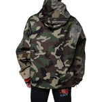 Dolce & Gabbana Multicolor Camouflage Hooded Sweatshirt Sweater TSH87084-54