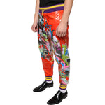 Dolce & Gabbana Multicolor Printed Jogger Sweatpants Pants PAN74849-46