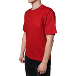 Dolce & Gabbana Red Cotton DG Logo Print Crew Neck T-shirt TSH86654-46