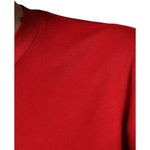 Dolce & Gabbana Red Cotton DG Logo Print Crew Neck T-shirt TSH86654-46