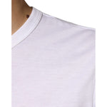 Dolce & Gabbana White Cotton Pocket Short Sleeves T-shirt TSH86668-48