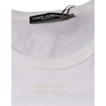 Dolce & Gabbana White Cotton Pocket Short Sleeves T-shirt TSH86668-48