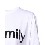 Dolce & Gabbana White #DGFamily Print Cotton Crew Neck T-shirt TSH878593-40