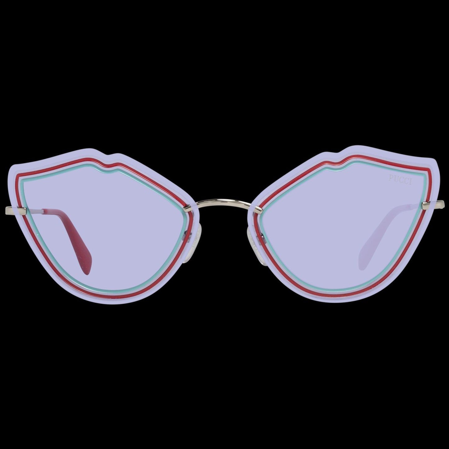 EMILIO PUCCI MOD. EP0134 6416Y SUNGLASSES & EYEWEAR EMILIO PUCCI SUNGLASSES Black