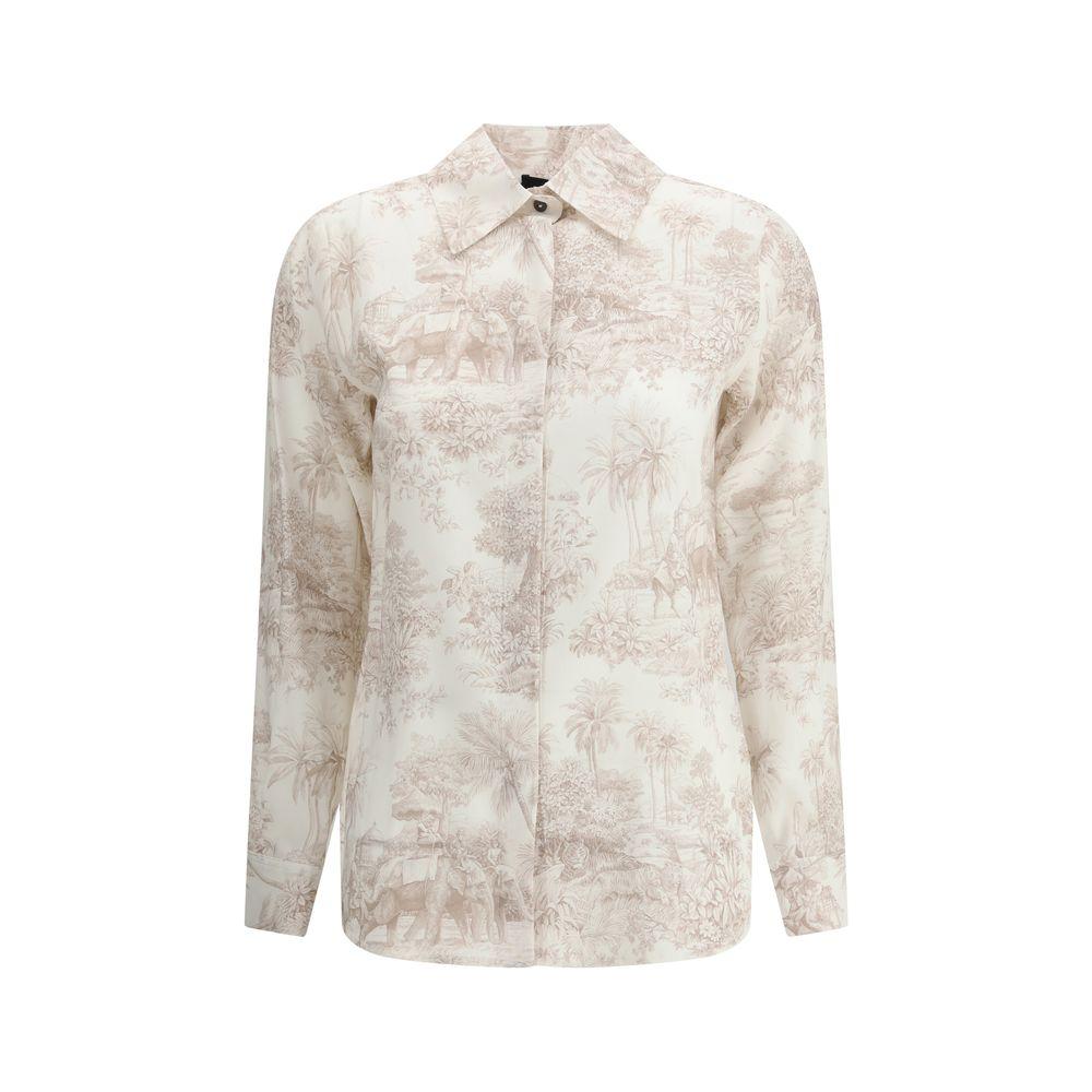 Ella Ella Toile de jouy printed Shirt EL-PSH16CPRINTNT430-IT38 | S