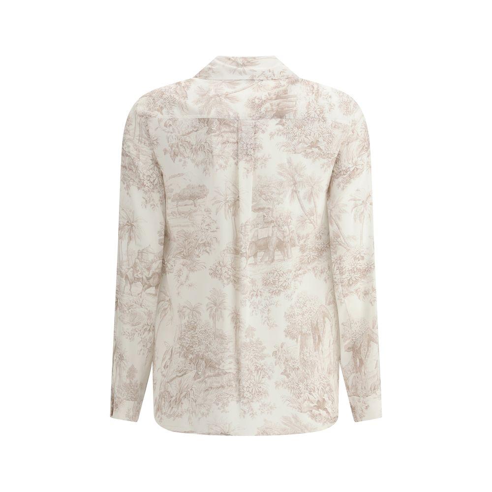 Ella Ella Toile de jouy printed Shirt EL-PSH16CPRINTNT430-IT38 | S