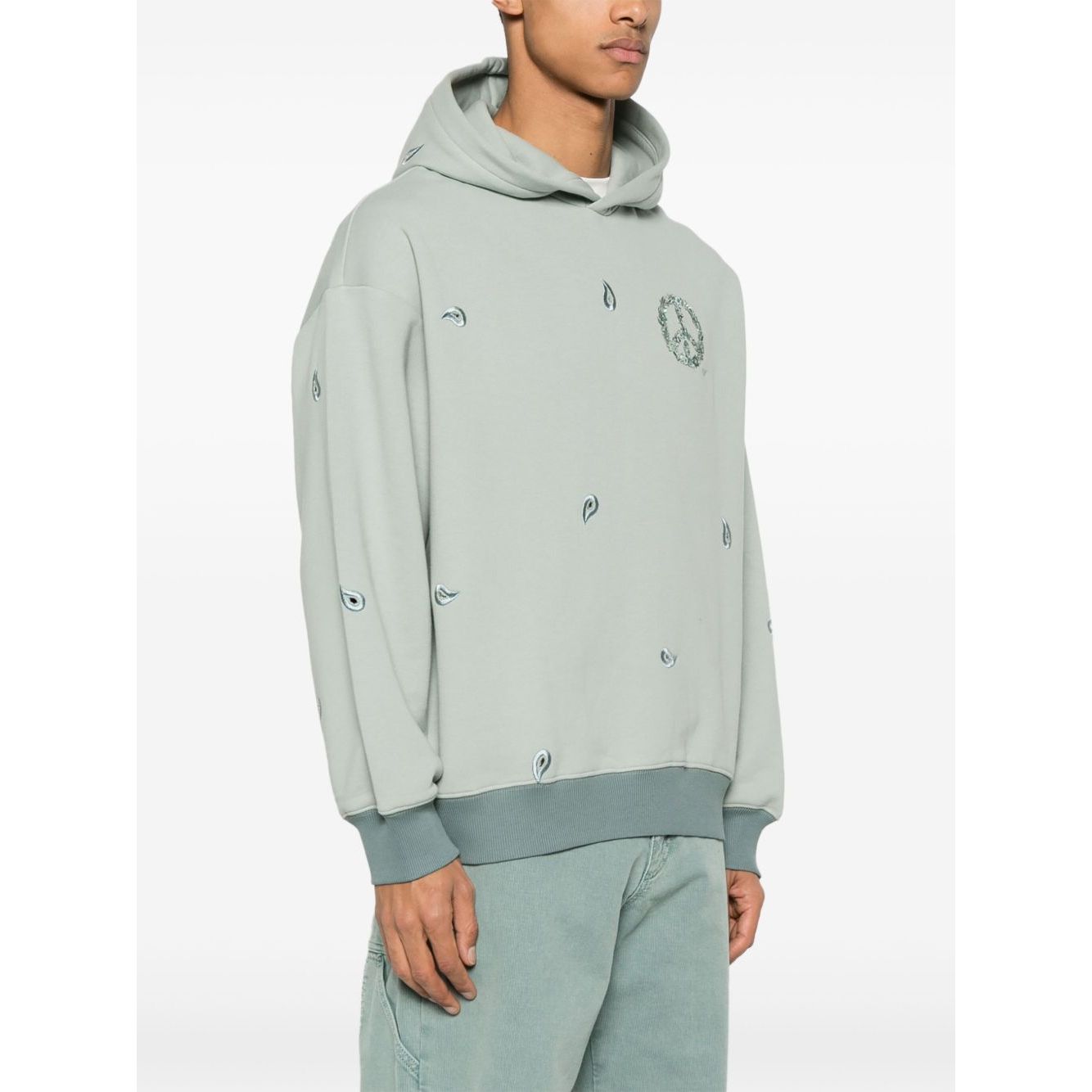 Emporio Armani Sweaters Clear Blue Topwear