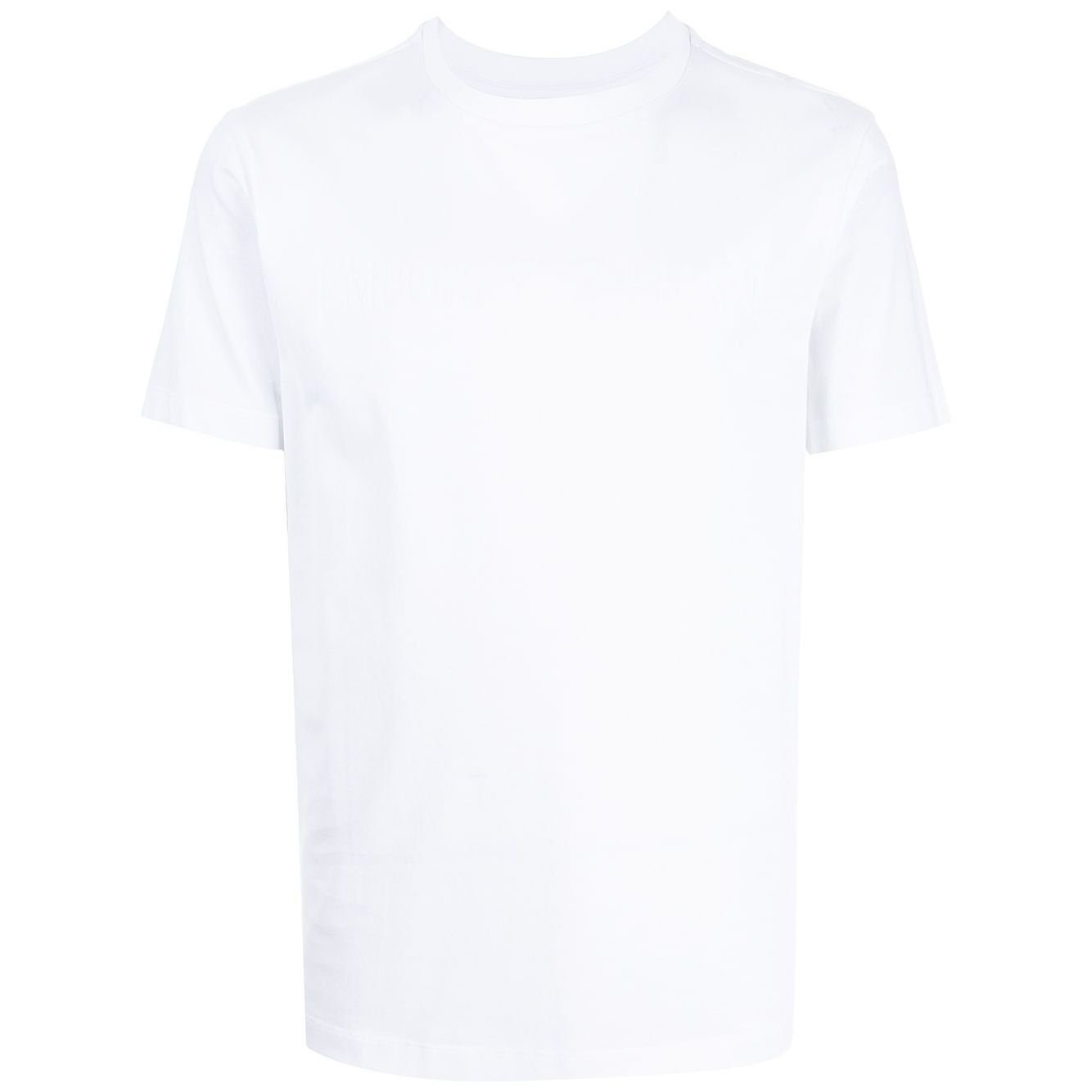 Emporio Armani T-shirts and Polos White Topwear