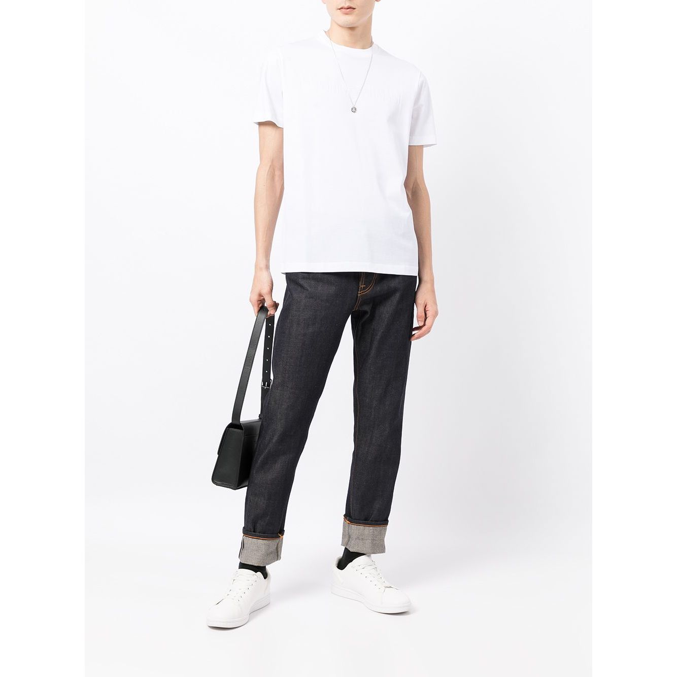 Emporio Armani T-shirts and Polos White Topwear