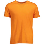 Gant Orange Linen Men T-Shirt