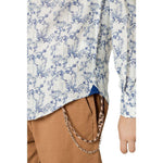 Gianni Lupo Blue Linen Shirt GI-13499200010-IT46 | M