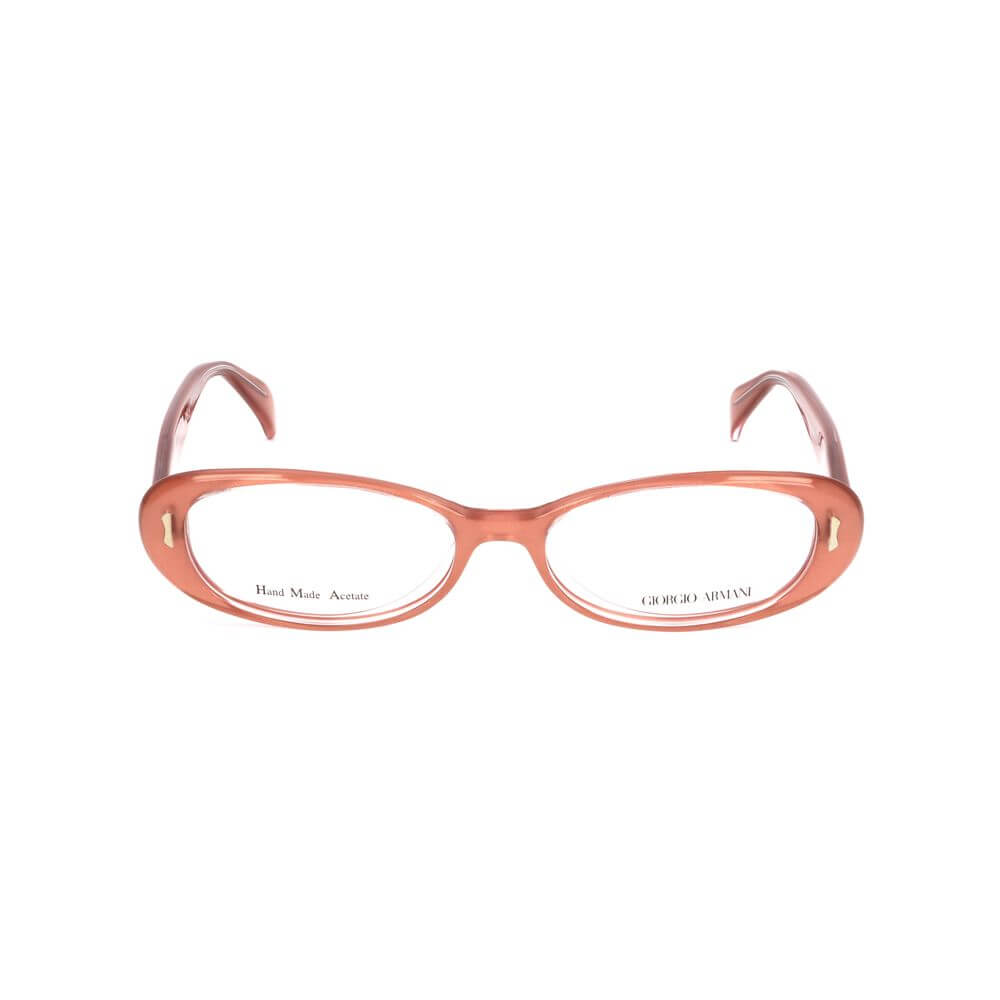 Giorgio Armani Multicolor Acetate Glasses (Frames) in pink, model GA794Q6O, size 52/16/140 mm for women.