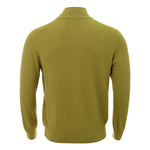 Gran Sasso Elegant Yellow Cotton Cardigan for Men GR-4333669-IT50 | L