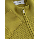 Gran Sasso Elegant Yellow Cotton Cardigan for Men GR-4333669-IT50 | L