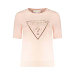 Guess Jeans Pink Viscose Sweater