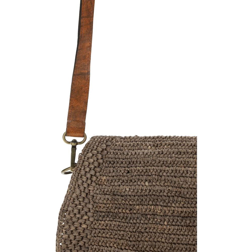 IbelivIbeliv Tia Raffia Shoulder Bag1728,72470364320,Brown,Ibeliv,New with tags,Shoulder Bags - Women - Bags,Women