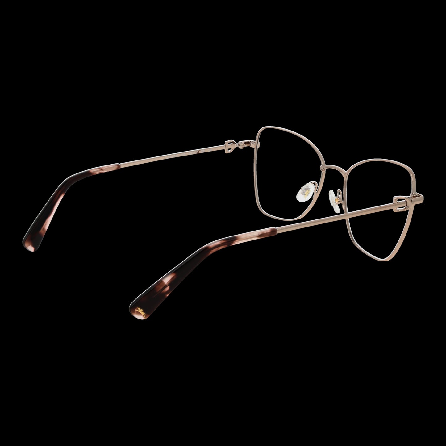 LONGCHAMP MOD. LO2157 52770 ladies eyeglasses with stylish metal frame and brown temple tips