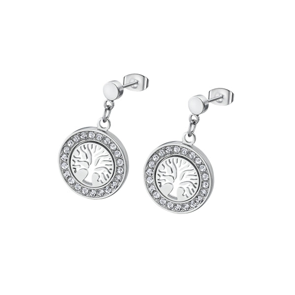LOTUS JEWELS JEWELRY Mod. LS2181-4/1 Earrings LOTUS JEWELS Light Gray
