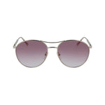 Longchamp Yellow Metal Sunglasses Longchamp Rosy Brown