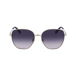 Longchamp Yellow Metal Sunglasses Longchamp Dark Slate Gray