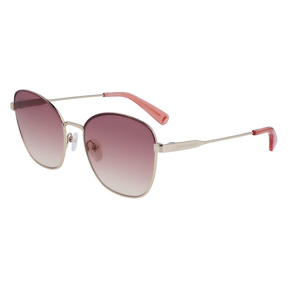 Longchamp Longchamp Yellow Metal Sunglasses LOLO164S727AC