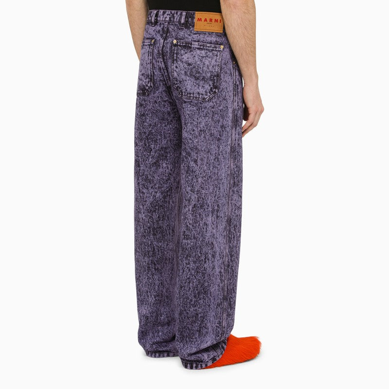 Marni Marni Purple orchid denim jeans PUJU0081A0USCV35/O_MARNI-MMC61_310 LDin,Men,Men > Clothing,Men > Clothing > Jeans,Spring - Summer 2024,Yes Eu