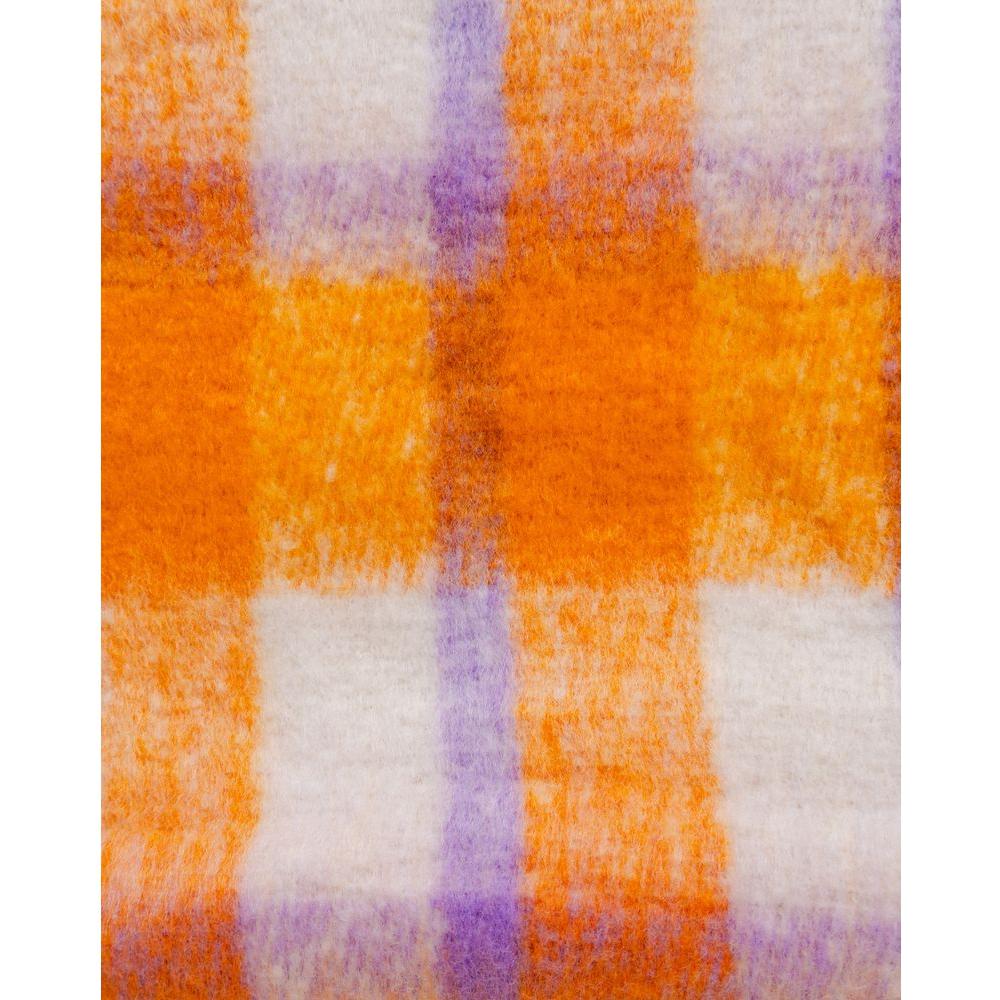 Only Orange Polyester Scarf ON-11456900125-ONE SIZE