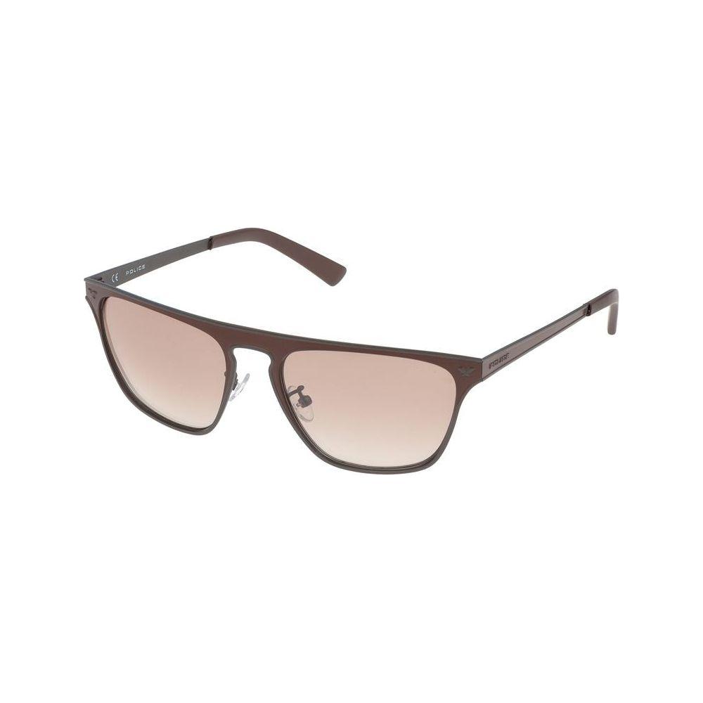 Police Police Gray Metal Sunglasses POS897856S69XAC