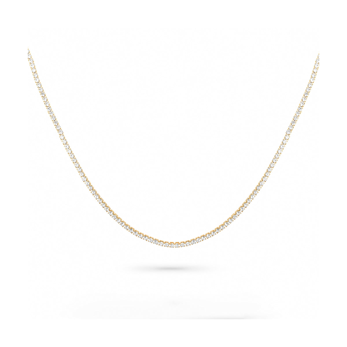 RADIANT JEWELS JEWELRY Mod. RH000017 elegant gold necklace on white background