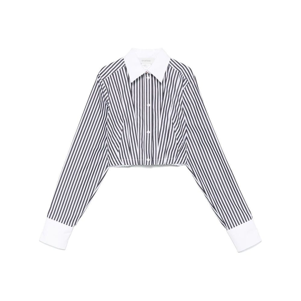 SportMax Shirts Black 12111022600003-P25