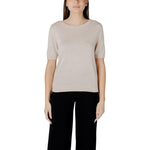Street One Street One Beige Viscose Tops & T-Shirt ST-16577200127-IT38|XS